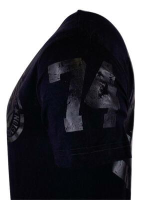 AMERICAN FIGHTER Men's T-Shirt AVERETT Black Athletic Biker MMA S-4XL