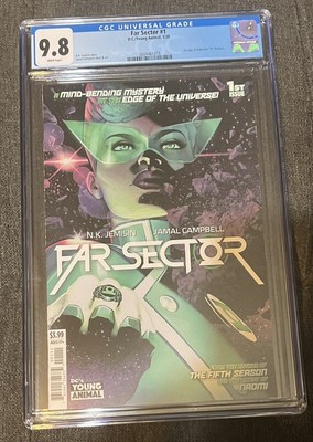 Far Sector 1 cgc 9.8- 1st Print - 1st App Of Sojourner  Jo  Mullein