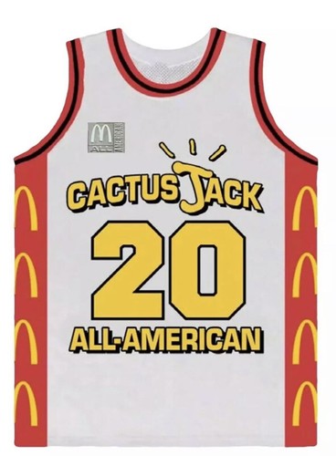 Cactus Jack McDonald's バスケットボールパンツ S Travis Scott x McDonald's Cactus Jack コラボ バスケット