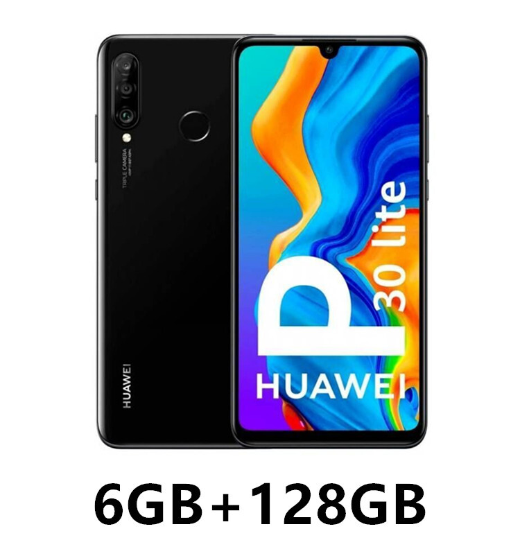 Mobile Phones New Huawei-4/6+128GB-UnlockedDual Sim Kirin710-BLACK