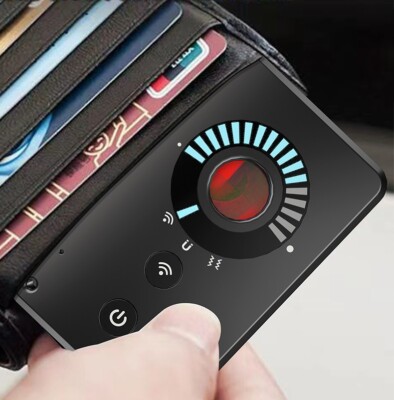 GPS Locator Detector, RF Signal Detector Camera Bug Finder Anti-Theft Vibration