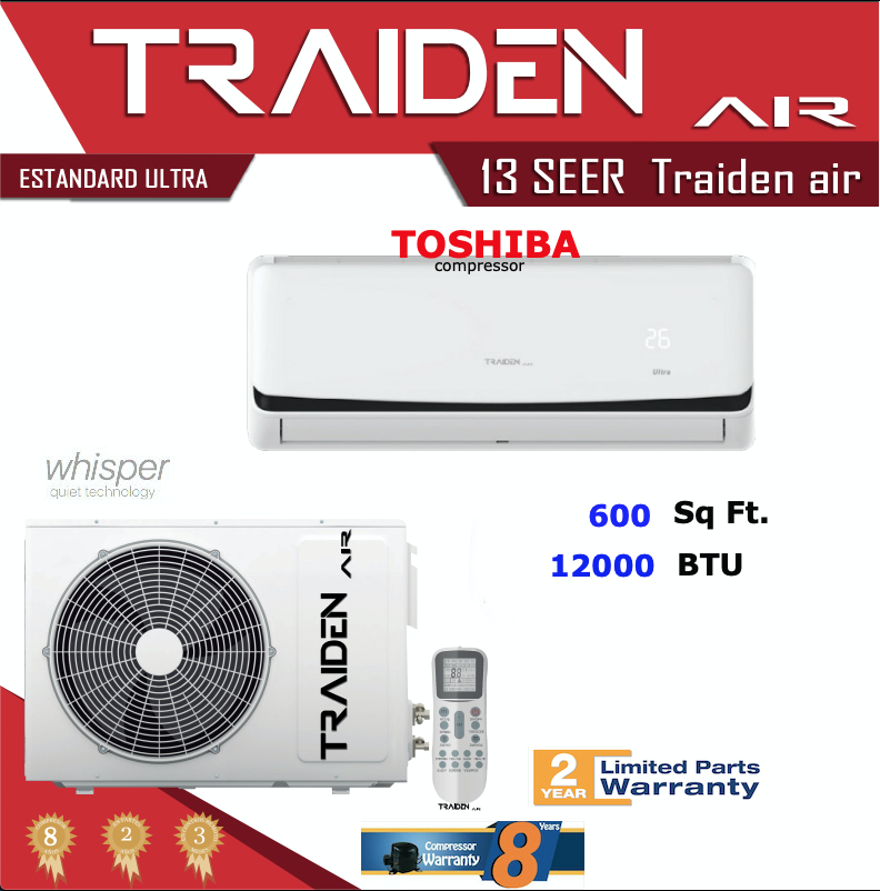 Mini Split 110v: 1 Ton W/ Kit Cold Only