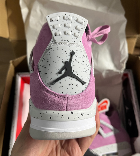 Pre-owned Jordan Nike Air  4 Retro "orchid"  Ⅳ Aj4 Women's Aq9129-501 In Multicolor