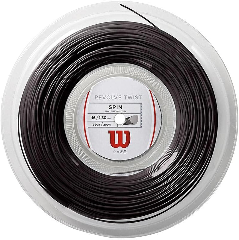 Revolve Tennis String - Set and 200M Reel, 16 and 17 Gauge