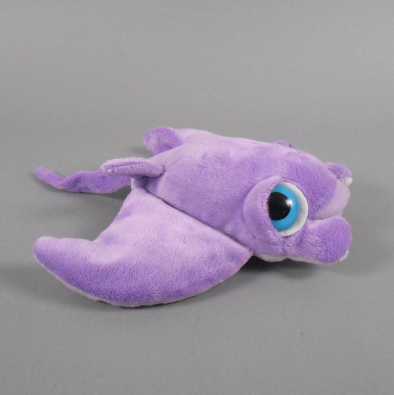 Russ Lil Peepers Shadows Manta Ray Plush Purple Ray 11