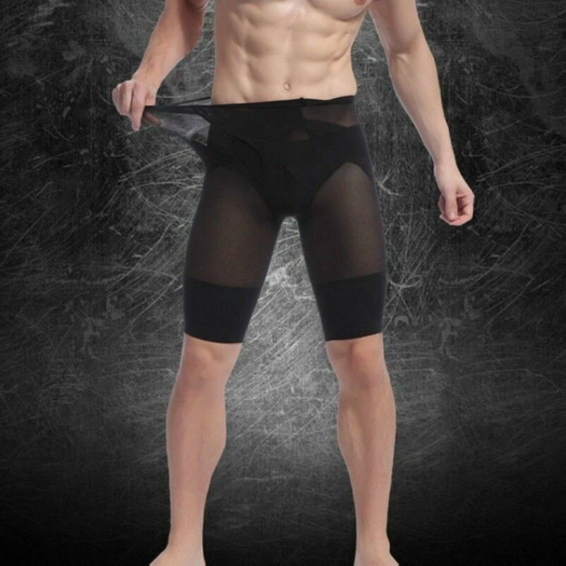 Men Sports Gym Underwear Boxer Briefs Compression Fitness Shorts Pants Leggings