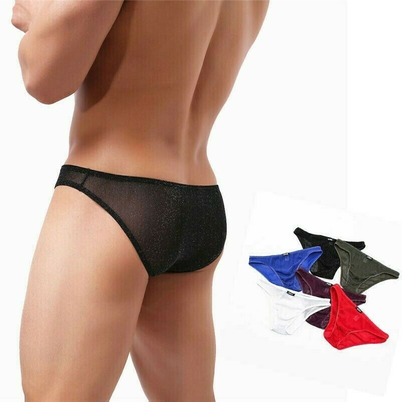 Herren Netzgewebe Unterhose Flicker Höschen Unterwäsche Atmungsaktiv Shorts