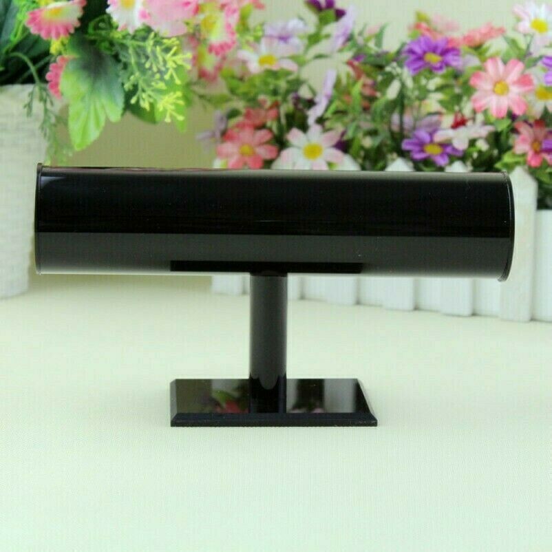 Acrilico Bracciale Stand Rotondo Singolo Strato Collana Orologi Mensole Nlk
