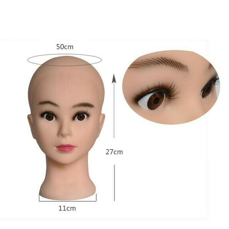 Male Female Mannequin Wig Head Display Hair Hat Cap Holder Glasses Scarves