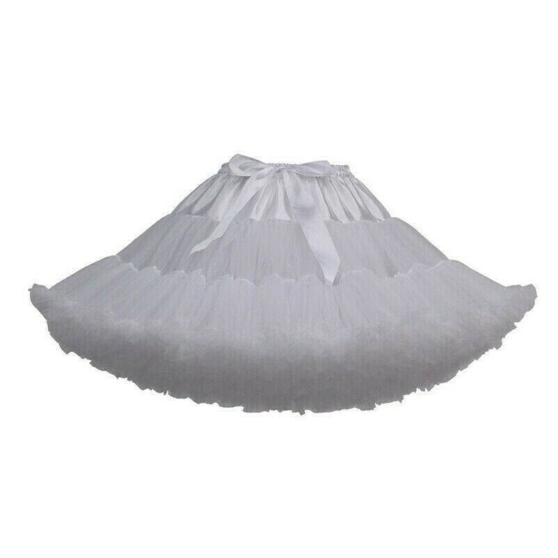 Gonna Tutu Lolita Donna Con Sottogonna Petticoat Crinolina Corto Cosplay Kawaii