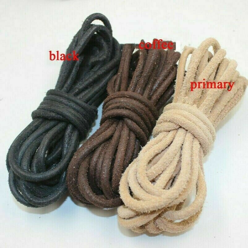 1M DIY Craft Strap Real Leather Cord Rope Necklace Bracelet Material Vintage