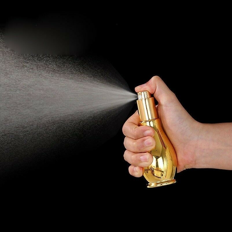 5X Glass Spray Bottle Refillable Perfume Liquid Container Travel 20ml/50ml/100ml