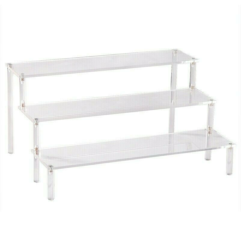 Acrylic Display Stand Toy Model Car Accessories Transparent Perspex Shelf