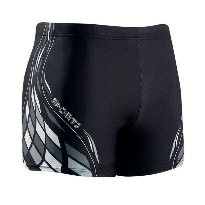 Men Swimming Shorts Trunks Beach Boxers Quick Dry Swim Surf Swimwear Stretch