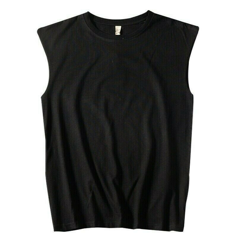 men-vest-basic-tank-top-sleeveless-tshirt-cotton-tee-loose-sports-gym-fashion