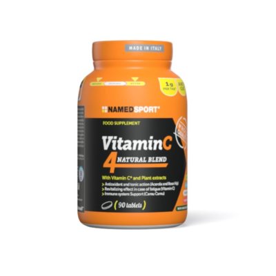 NAMED SPORT VITAMIN C 4Natural Blend 90cpr Fonti naturali di Vitamina C