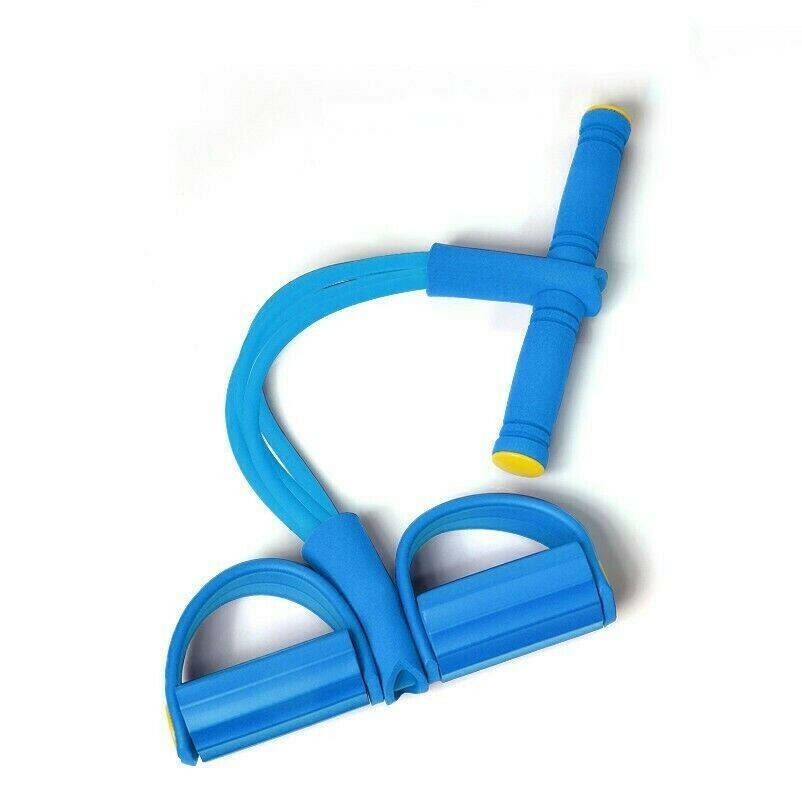 Fitness Yoga Pedal Resistance Band Elastic Pulling Rope Abdomen Arm Sports Home