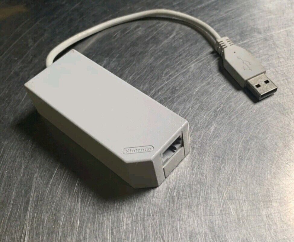 Official Nintendo Wii/Wii U/Switch LAN Internet Adapter USB