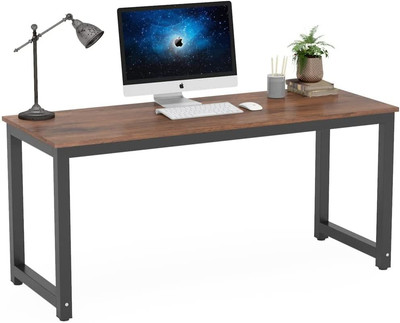 Tribesigns Computer Desk, 63 inch Large Office Desk Computer Table Study Writing