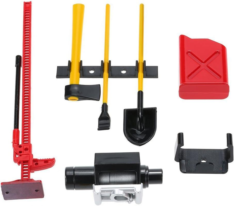 Share Goo 6PCS RC Plastic Decoration Accessories Tool Set Kit Compatible with 1/