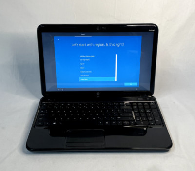 HP Pavilion G6 Notebook 15.6'' AMD A6-4400M@2.70GHz 8GB RAM 750GB HDD