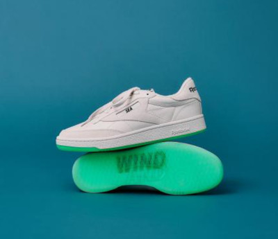 Reebok Club C 85 atmos x Wind And Sea Color Cream r00007 Sneaker Men Us9.5