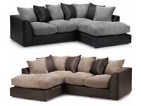 *Supper Offer*||Brand New Byron Jumbo Cord Corner And 3+2 Sofa Set Available