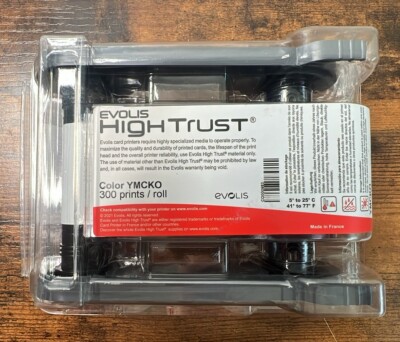 Evolis Primacy 2 R5F208A100 Color Ribbon - YMCKO - 300 Prints