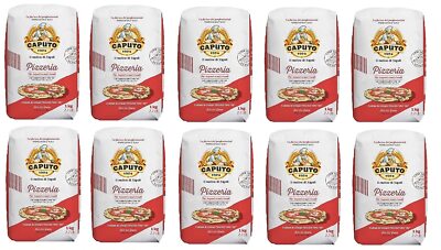 10x Farina Molino Caputo Pizzeria Per Pizza Napoli Pizzamehl Pizza Mehl 1kg