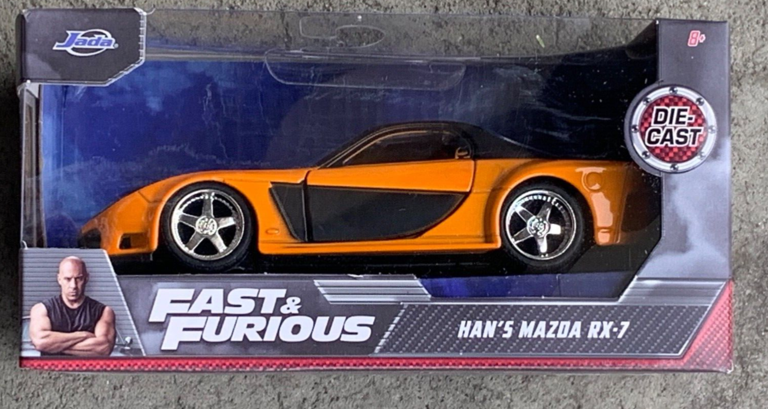 NEW 2022 Jada Fast & Furious Han's Mazda RX-7 Diecast Model Car 1/32 801310307366 | eBay NEW 2022 Jada Fast & Furious Han's Mazda RX-7 Diecast Model Car 1/32 801310307366 | eBay