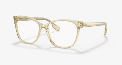 Burberry Caroline Eyeglasses Glasses B 2345 3852 Polished Clear Yellow 54-15-140