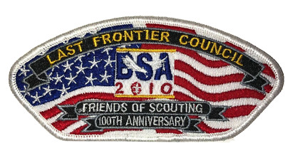 Boy Scout Last Frontier Council 2010 BSA 100th Anniversary FOS CSP