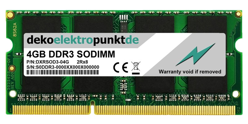 4gb Ram Speicher Passend FÃ¼R Samsung Np270e4v (Ddr3-12800)