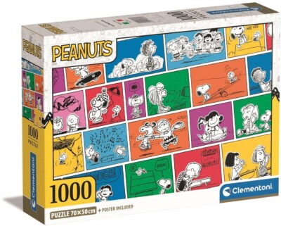 Clementoni 1000 Piece Jigsaw Puzzle - Peanuts