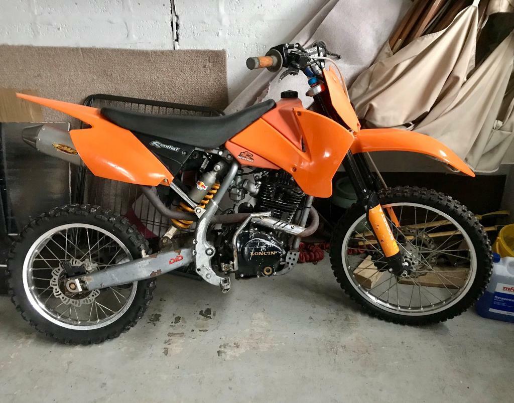 250cc air cooled 4 stroke Dirt Bike made by Loncin. in Buckie, Moray