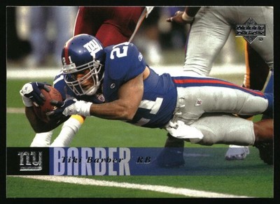 2006 Upper Deck Tiki Barber #127 New York Giants