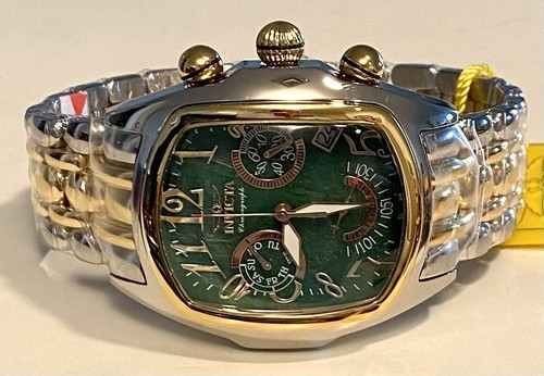 45mm JADE Stone Dial | Two-tone Bracelet | Swiss Z60 Chrono