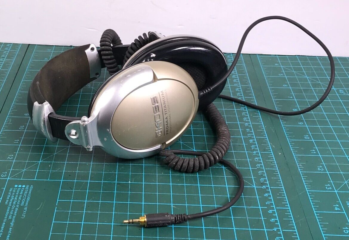 KOSS Pro4AA Titanium Professional Stereo phones full ear cov