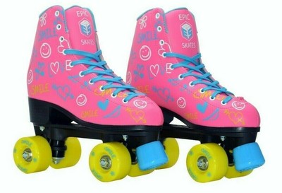 Blush Quad Roller Skates, Pink, Ladies Size 7