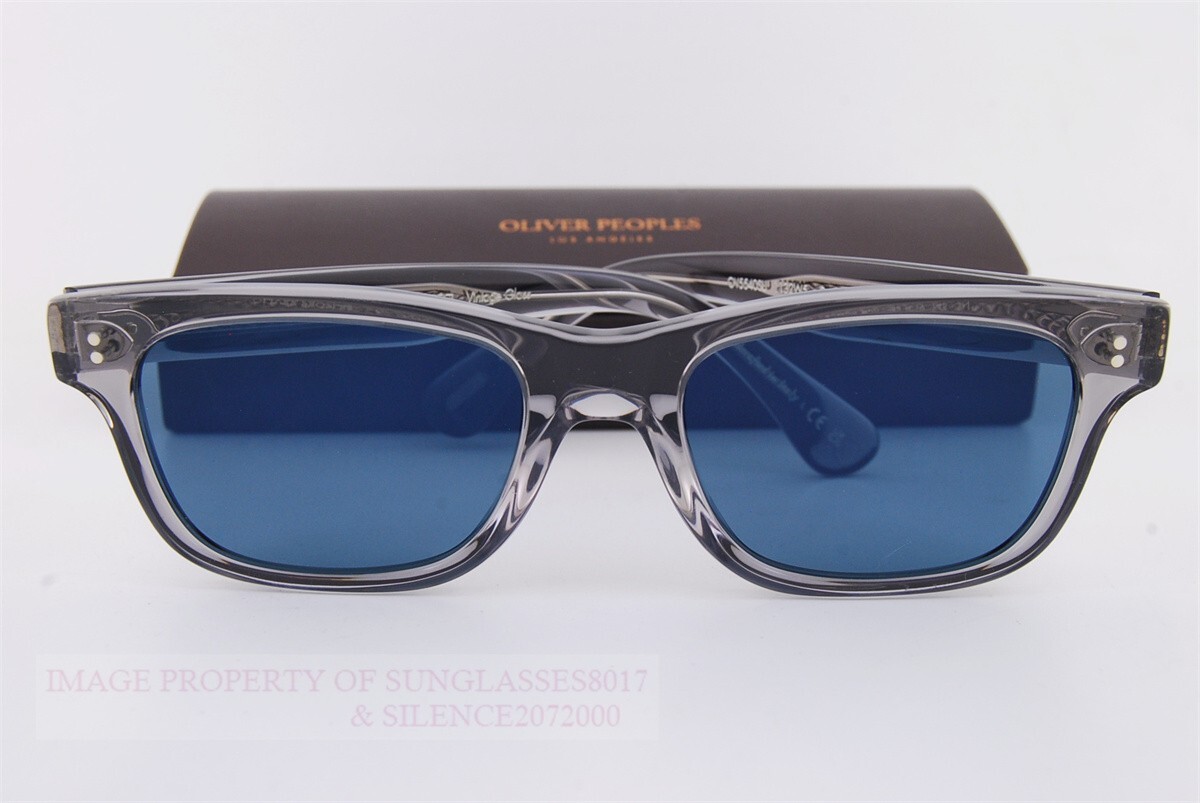 Pre-owned Oliver Peoples Sunglasses Rosson Sun Ov 5540/su 1132w5 Grey Crystal/blue