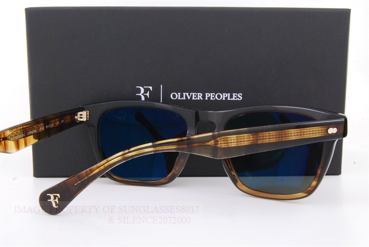 Pre-owned Oliver Peoples Brand  Sunglasses R-3 Ov 5555/su 13929a Cortado/g-15 Polarized