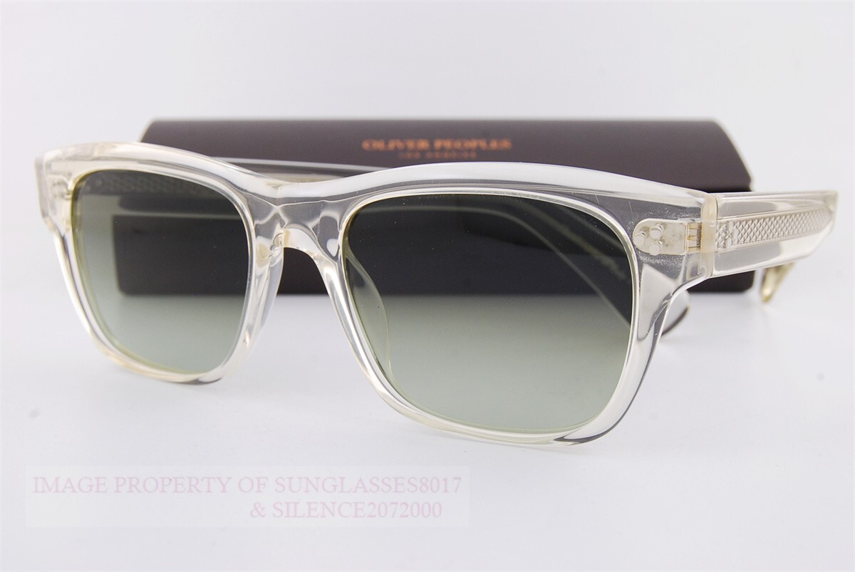 Pre-owned Oliver Peoples Sunglasses Birell Sun Ov 5524/su 1692bh Pale Citrine/g-15