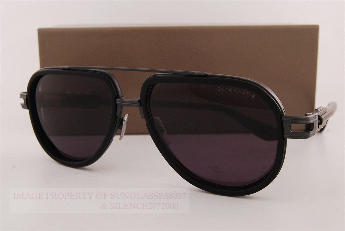 Pre-owned Dita Brand  Sunglasses Vastik Dts441-a-02 Black/dark Gray For Men
