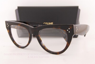 Brand New CELINE Eyeglass Frames CL 5003IN 052 Havana For Women Size 52mm