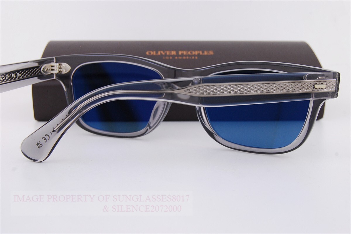Pre-owned Oliver Peoples Sunglasses Rosson Sun Ov 5540/su 1132w5 Grey Crystal/blue