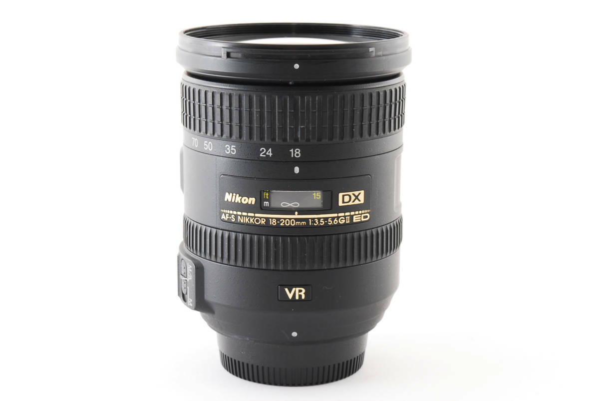 Nikon DX AF-S NIKKOR 18-200mm F/3.5-5.6 G II ED VR Zoom Lens