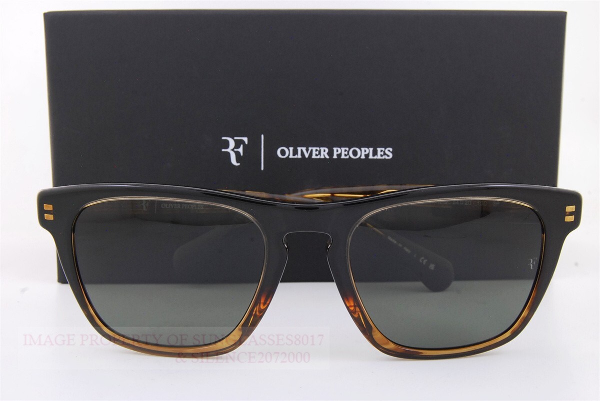 Pre-owned Oliver Peoples Brand  Sunglasses R-3 Ov 5555/su 13929a Cortado/g-15 Polarized