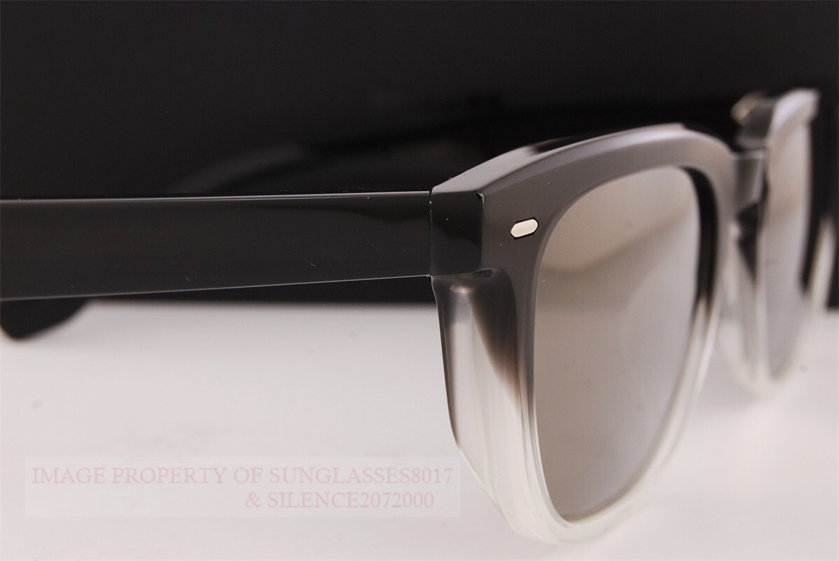 Pre-owned Oliver Peoples Sunglasses N.06 Sun 5546su 178039 Ink Gradient/grey Goldtone