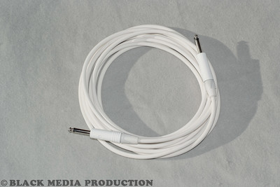 Gitarren- / Instrumentenkabel Tricone XXL weiß | Neutrik Klinke NP2X weiß *NEU*