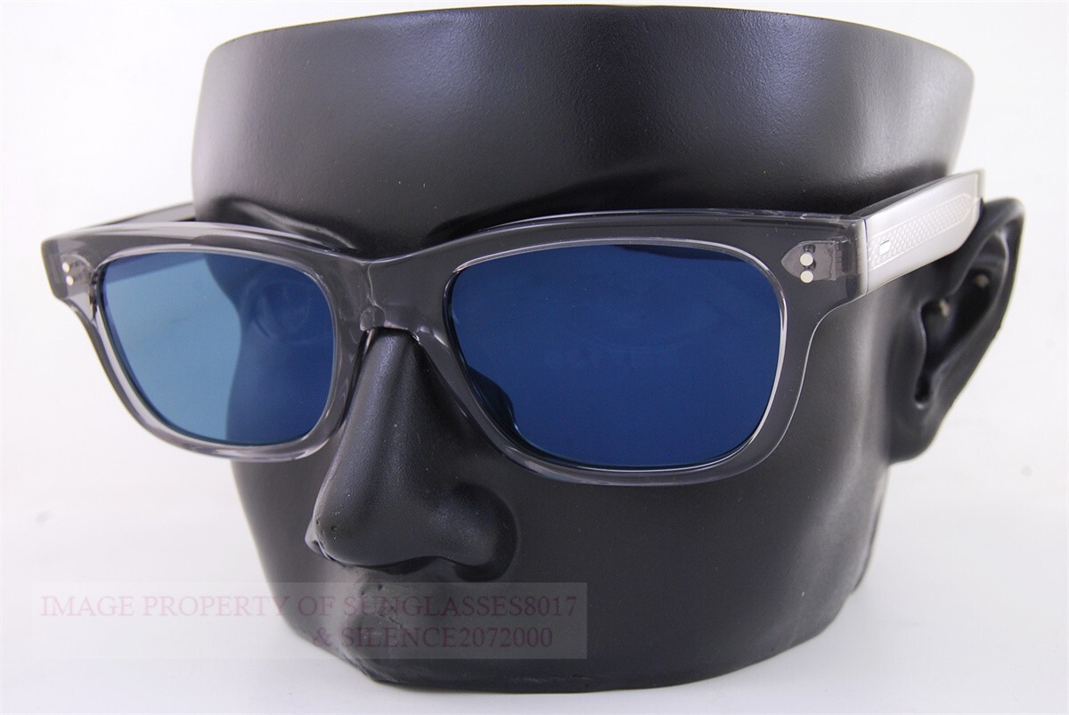Pre-owned Oliver Peoples Sunglasses Rosson Sun Ov 5540/su 1132w5 Grey Crystal/blue